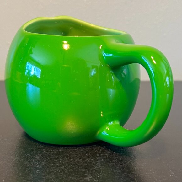 Vintage 1997 Mars M&M's .Green Anthropomorphic Spokescandy Character 3-D Mug - Picture 5 of 11